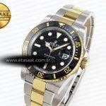 Rolex Submariner 41mm 126613 SS/YG Black Ceramic 904L Steel VR3235