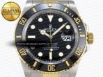 Rolex Submariner 41mm 126613 SS/YG Black Ceramic 904L Steel VR3235 - Görsel 4