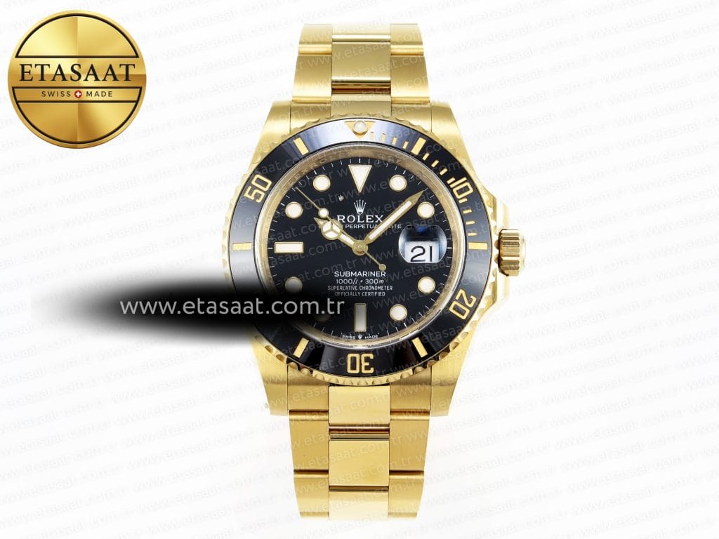 Rolex Submariner 41MM 126618 LN Siyah Seramik VR3235 Eta Saat - Görsel 3 - 1:1 Süper Klon Saat