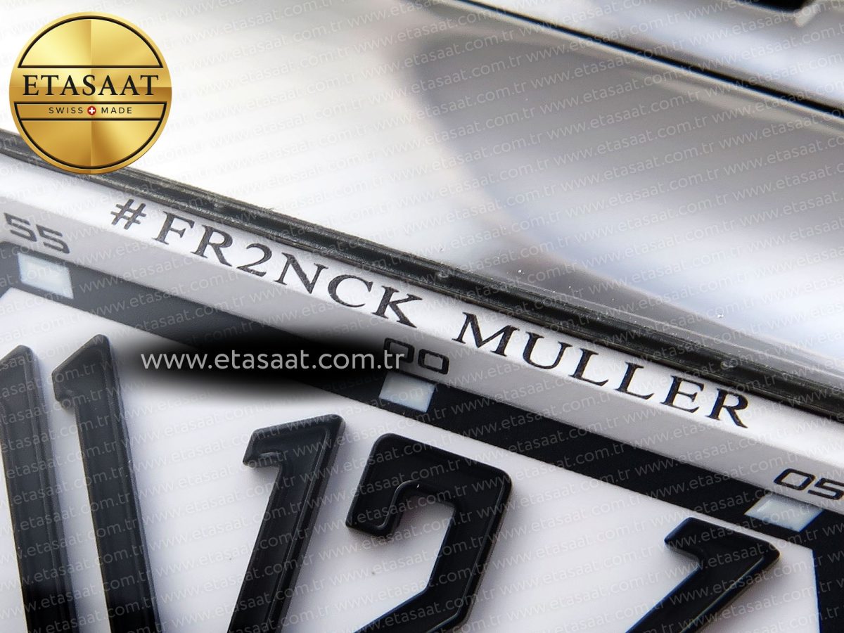 Franck Muller Vanguard SS ABF White Dial on SS A2824 - Görsel 10