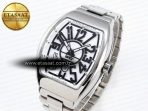 Franck Muller Vanguard SS ABF White Dial on SS A2824 - Görsel 2