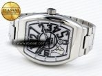 Franck Muller Vanguard SS ABF White Dial on SS A2824 - Görsel 6
