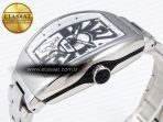 Franck Muller Vanguard SS ABF White Dial on SS A2824 - Görsel 8