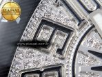 Franck Muller Vanguard SS Black Full Diamond Blue Dial on Diamonds A2824 - Görsel 11