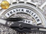 Franck Muller Vanguard SS Full Diamond White Dial on Diamonds A2824 - Görsel 10