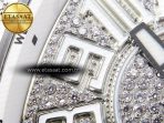 Franck Muller Vanguard SS Full Diamond White Dial on Diamonds A2824 - Görsel 11