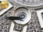 Franck Muller Vanguard SS Full Diamond White Dial on Diamonds A2824 - Görsel 13