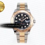 Rolex Yacht-Master 126621 Rg/Ss Siyah Kadran C+S VR3235 Eta Saat - Görsel 3 - 1:1 Süper Klon Saat