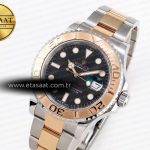 Rolex Yacht Master 126621 Black Dial on SS/RG VS3235