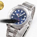 yacht master 126622 904l steel csf 11 best edition blue dial on ss bracelet vr32351