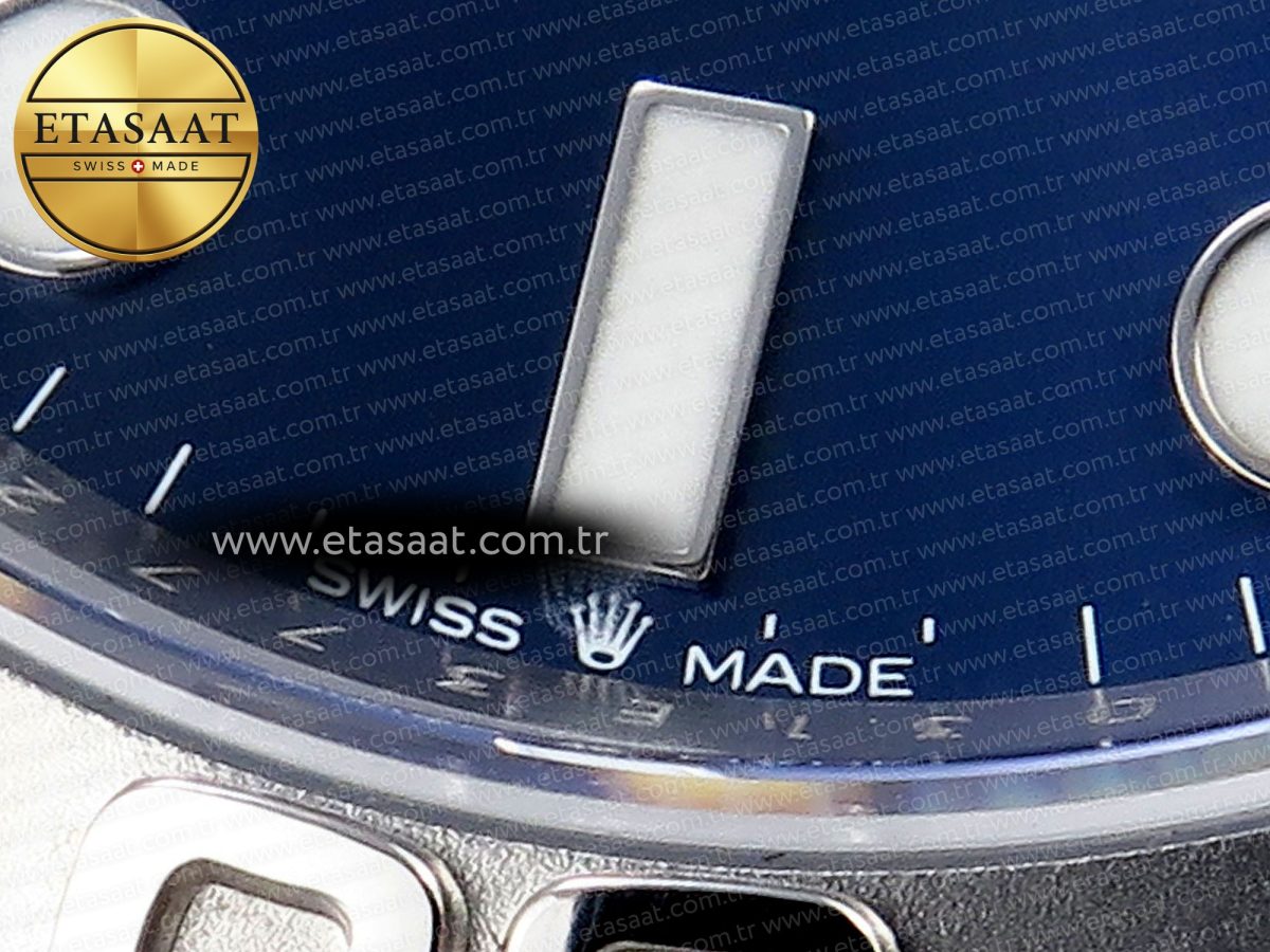 Rolex Yacht-Master 126622 904L Steel Blue Dial on SS Bracelet VR3235 - Görsel 12