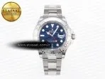 yacht master 126622 904l steel csf 11 best edition blue dial on ss bracelet vr32353