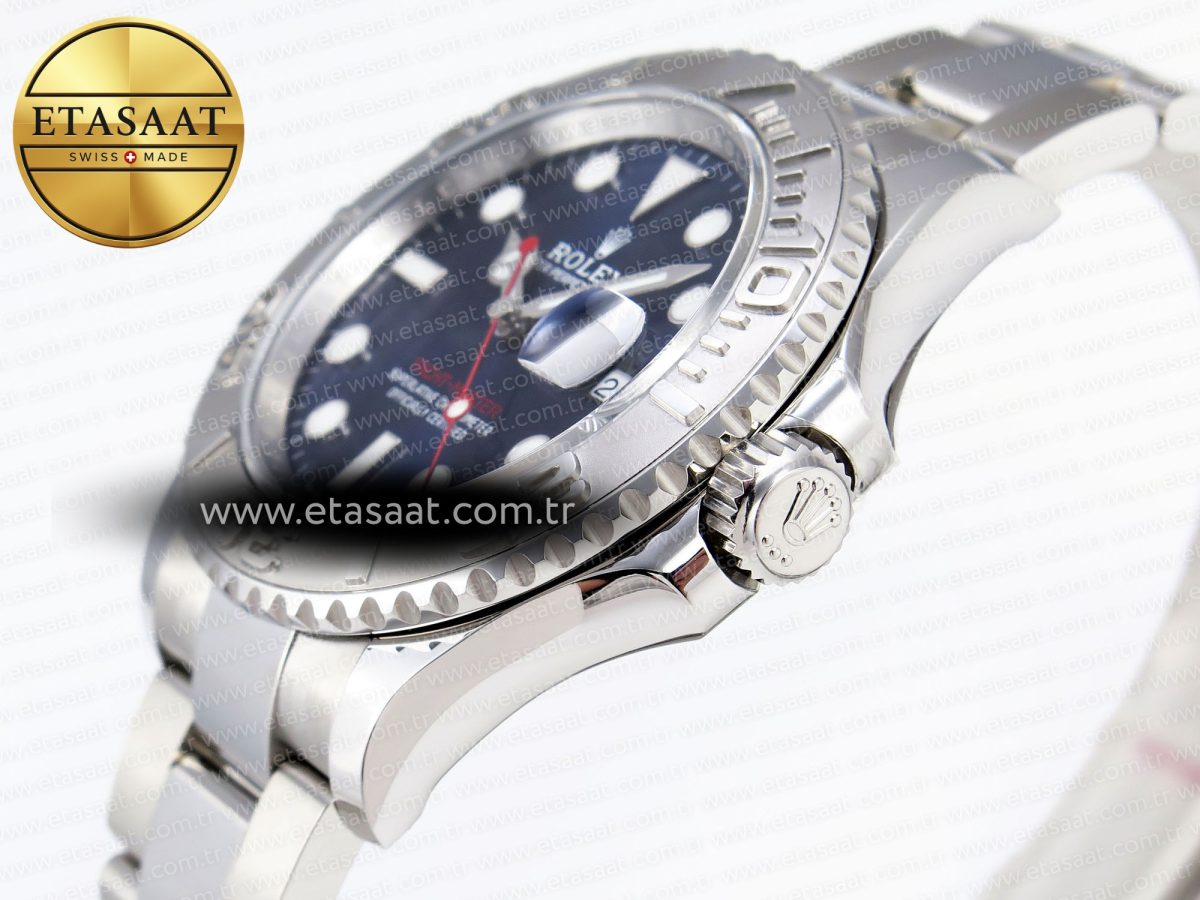 Rolex Yacht-Master 126622 904L Steel Blue Dial on SS Bracelet VR3235 - Görsel 8