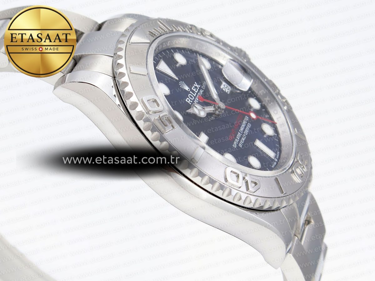 Rolex Yacht-Master 126622 904L Steel Blue Dial on SS Bracelet VR3235 - Görsel 9