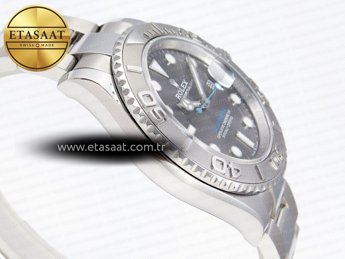 Rolex Yacht-Master 126622 904L Steel Gray Dial on SS Bracelet VR3235 - Görsel 9