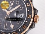 Rolex GMT Carbon Best Edition Black Carbon Dial Markers on Beige Nylon Strap SA3186 - Görsel 12