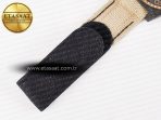 Rolex GMT Carbon Best Edition Black Carbon Dial Markers on Beige Nylon Strap SA3186 - Görsel 22