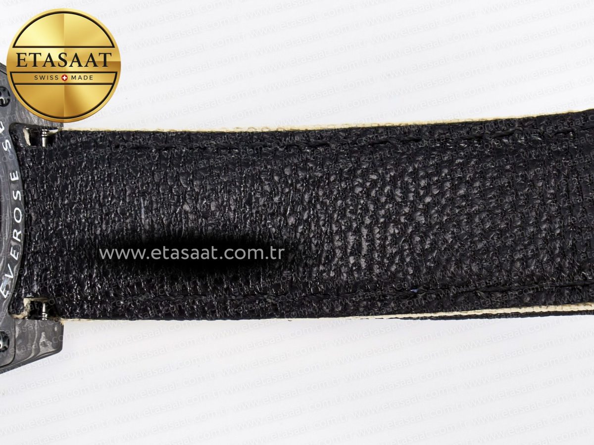 Rolex GMT Carbon Best Edition Black Carbon Dial Markers on Beige Nylon Strap SA3186 - Görsel 23