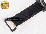 Rolex GMT Carbon Best Edition Black Carbon Dial Markers on Beige Nylon Strap SA3186 - Görsel 24