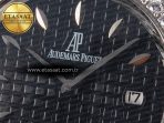 Audemars Piguet Royal Oak Offshore Ladies 33mm SS DRF Best Edition Black Dial Diamonds Bezel on Black Leather Strap ETA Quartz - Görsel 10