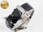 Audemars Piguet Royal Oak Offshore Ladies 33mm SS DRF Best Edition Black Dial Diamonds Bezel on Black Leather Strap ETA Quartz - Görsel 15