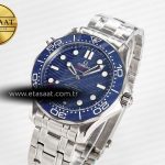 Omega 2018 Seamaster Diver 300M VSF 1:1 Best Edition Blue Ceramic Blue Dial on SS Bracelet A8800 V2