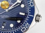 Omega 2018 Seamaster Diver 300M VSF 1:1 Best Edition Blue Ceramic Blue Dial on SS Bracelet A8800 V2 - Görsel 12