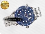 Omega 2018 Seamaster Diver 300M VSF 1:1 Best Edition Blue Ceramic Blue Dial on SS Bracelet A8800 V2 - Görsel 8