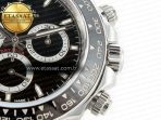 Rolex Daytona 126500 AR+F 1:1 Best Edition 904L SS Case and Bracelet Black Dial SA4131 - Görsel 12