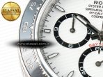 Rolex Daytona 126500 AR+F 1:1 Best Edition 904L SS Case and Bracelet White Dial SA4131 - Görsel 11