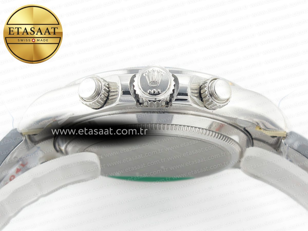 Rolex Daytona 126500 AR+F 1:1 Best Edition 904L SS Case and Bracelet White Dial SA4131 - Görsel 17