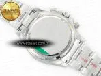 Rolex Daytona 126500 AR+F 1:1 Best Edition 904L SS Case and Bracelet White Dial SA4131 - Görsel 19