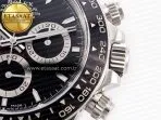 Rolex 2023 Daytona 126500 ZF 1:1 Best Edition 904L SS Case and Bracelet Black Dial SH4130 - Görsel 11