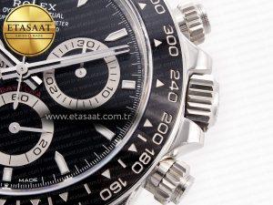 Rolex Daytona 126500 40mm Siyah Kadran Çelik Bilezik ZF SH4130 Super Clone ETA – Detay Görünümü 10