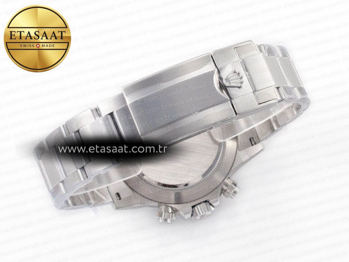 Rolex 2023 Daytona 126500 ZF 1:1 Best Edition 904L SS Case and Bracelet Black Dial SH4130 - Görsel 17