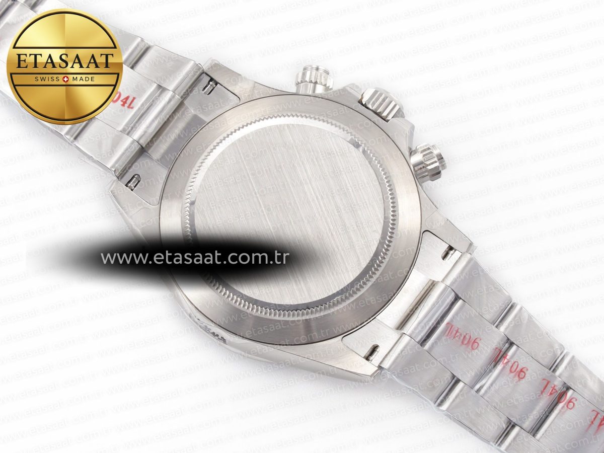 Rolex 2023 Daytona 126500 ZF 1:1 Best Edition 904L SS Case and Bracelet Black Dial SH4130 - Görsel 18