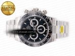 Rolex 2023 Daytona 126500 ZF 1:1 Best Edition 904L SS Case and Bracelet Black Dial SH4130 - Görsel 9