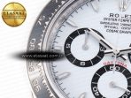 Rolex 2023 Daytona 126500 ZF 1:1 Best Edition 904L SS Case and Bracelet White Dial SH4130 - Görsel 12