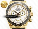 Rolex 2023 Daytona 126518 Clean 1:1 Best Edition White Dial on Oysterflex Strap SA4130 - Görsel 4