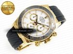 Rolex 2023 Daytona 126518 Clean 1:1 Best Edition White Dial on Oysterflex Strap SA4130 - Görsel 5