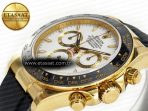 Rolex 2023 Daytona 126518 Clean 1:1 Best Edition White Dial on Oysterflex Strap SA4130 - Görsel 9