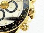 Rolex 2023 Daytona 126518 Clean 1:1 Best Edition YG Dial on Oysterflex Strap SA4130 - Görsel 11