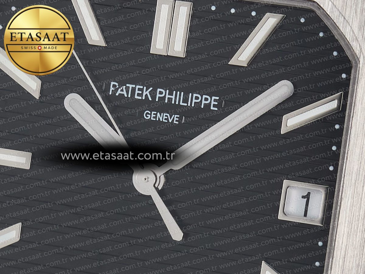 Patek Philippe 2025 Cubitus GRF Best Edition Black Dial on SS Bracelet MY9015 Mod to A330 Super Clone movement - Görsel 10