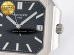 Patek Philippe 2025 Cubitus GRF Best Edition Black Dial on SS Bracelet MY9015 Mod to A330 Super Clone movement - Görsel 11
