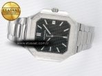 Patek Philippe 2025 Cubitus GRF Best Edition Black Dial on SS Bracelet MY9015 Mod to A330 Super Clone movement - Görsel 9