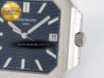 Patek Philippe 2025 Cubitus GRF Best Edition Blue Dial on SS Bracelet MY9015 Mod to A330 Super Clone movement - Görsel 11