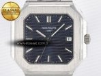 Patek Philippe 2025 Cubitus GRF Best Edition Blue Dial on SS Bracelet MY9015 Mod to A330 Super Clone movement - Görsel 4