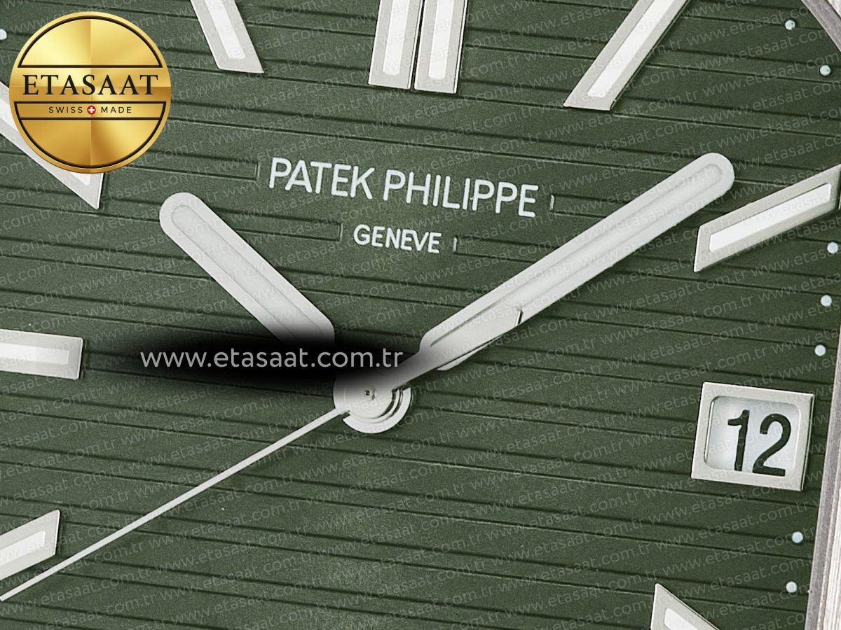Patek Philippe 2025 Cubitus GRF Best Edition Green Dial on SS Bracelet MY9015 Mod to A330 Super Clone movement - Görsel 10