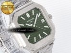 Patek Philippe 2025 Cubitus GRF Best Edition Green Dial on SS Bracelet MY9015 Mod to A330 Super Clone movement - Görsel 5