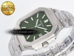 Patek Philippe 2025 Cubitus GRF Best Edition Green Dial on SS Bracelet MY9015 Mod to A330 Super Clone movement - Görsel 6
